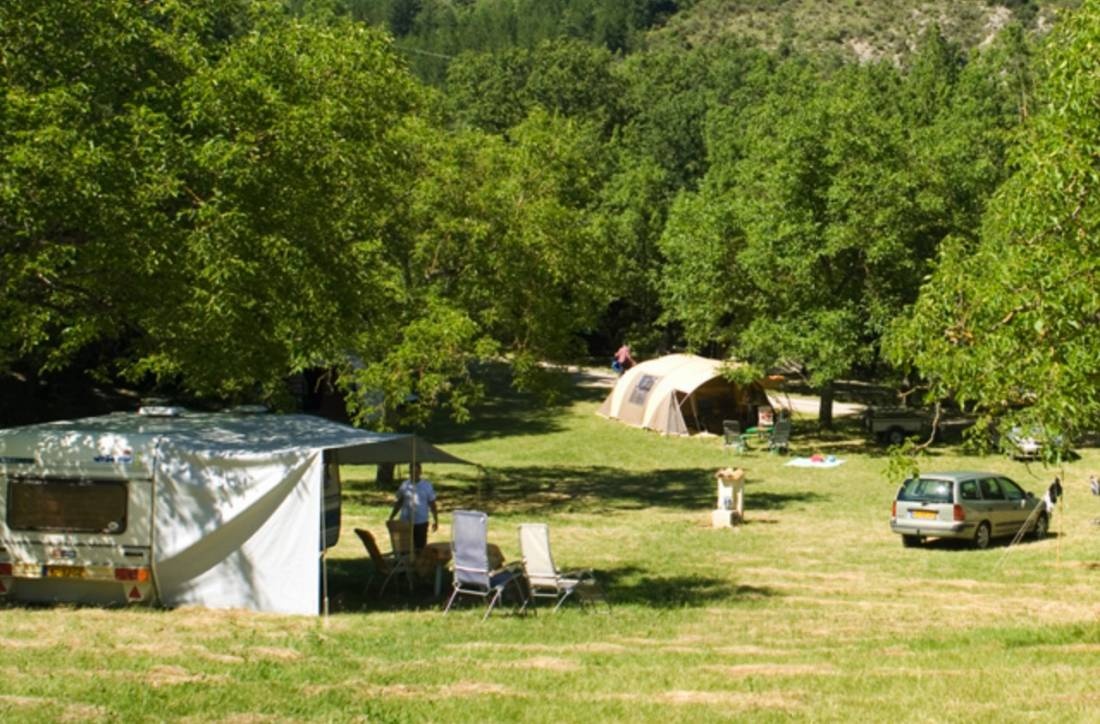 Camping La Ferme de Clareau — Campingplatz in La Motte-Chalancon