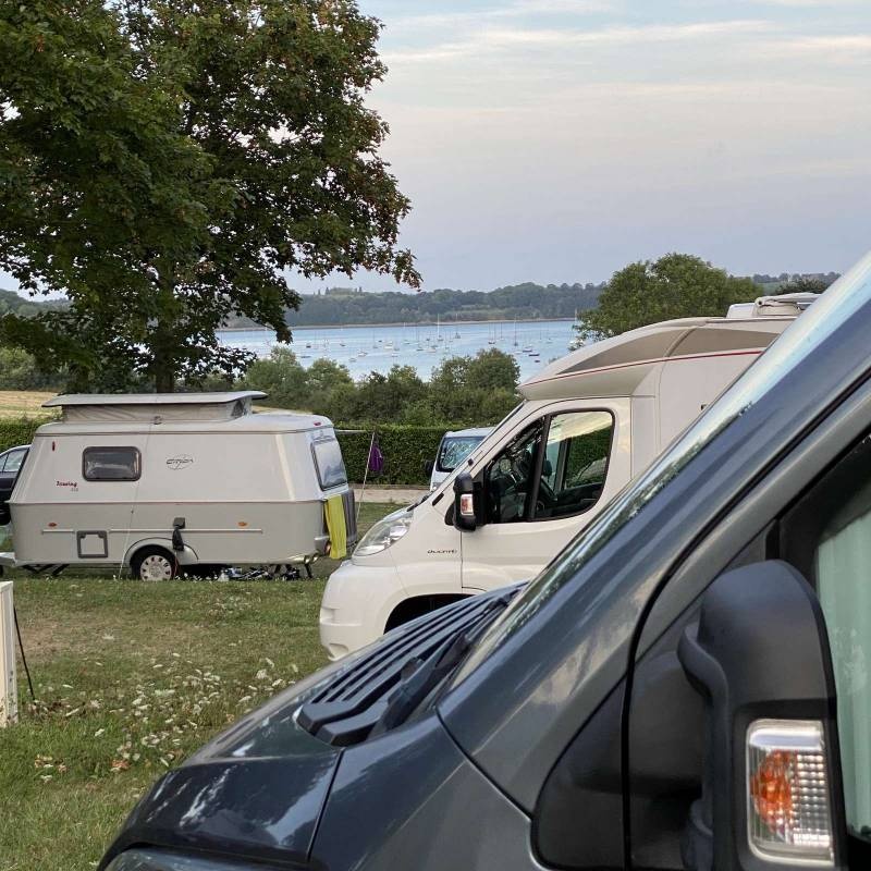 Camping Le Rivage — Sítio de acampamento in Le Minihic-sur-Rance / Bretagne