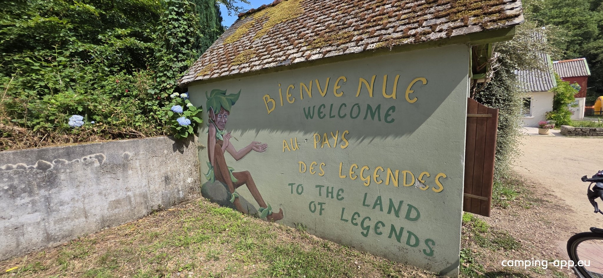 CAMPING LA RIVIERE D'ARGENT — Campingplads in Huelgoat / Bretagne