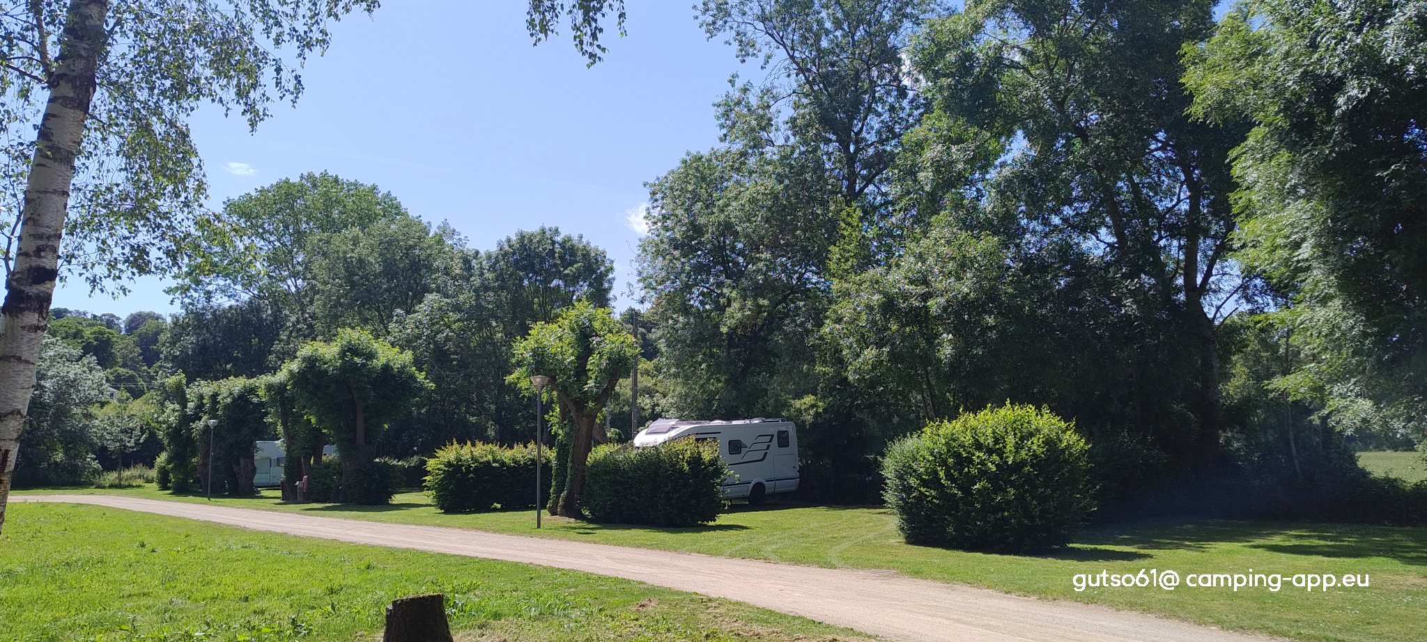 Stellplatz Segré-en-Anjou Bleu — Campervan Site in Segré-en-Anjou Bleu