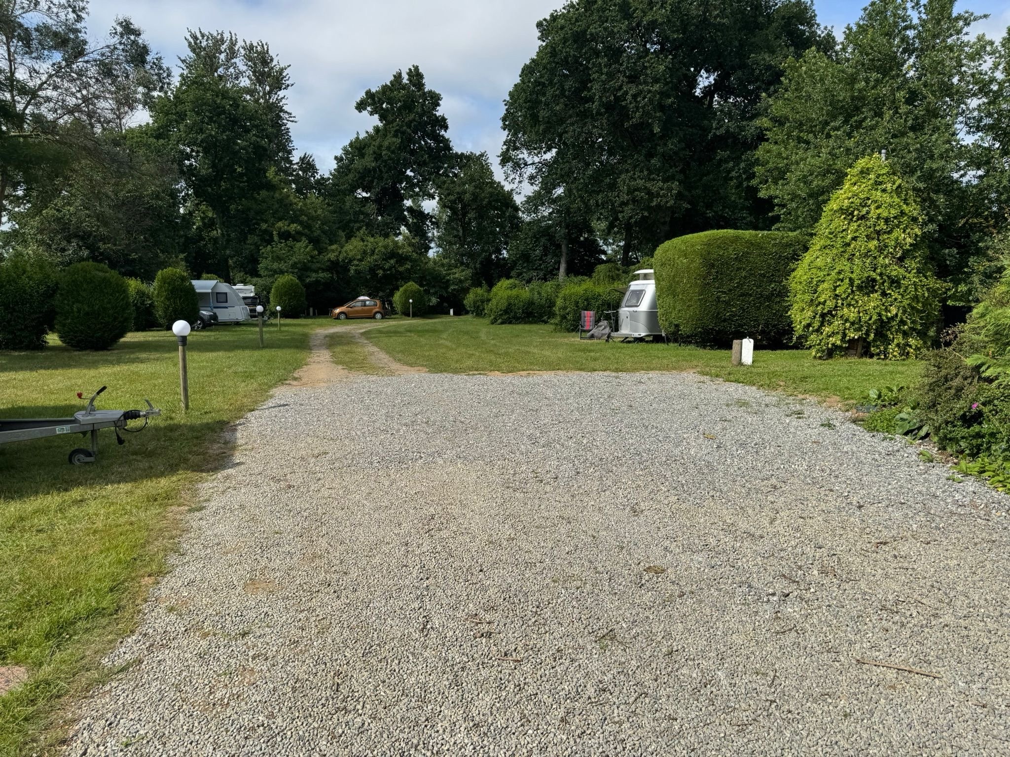 Le Bois Coudrais — Sítio de acampamento in Cuguen