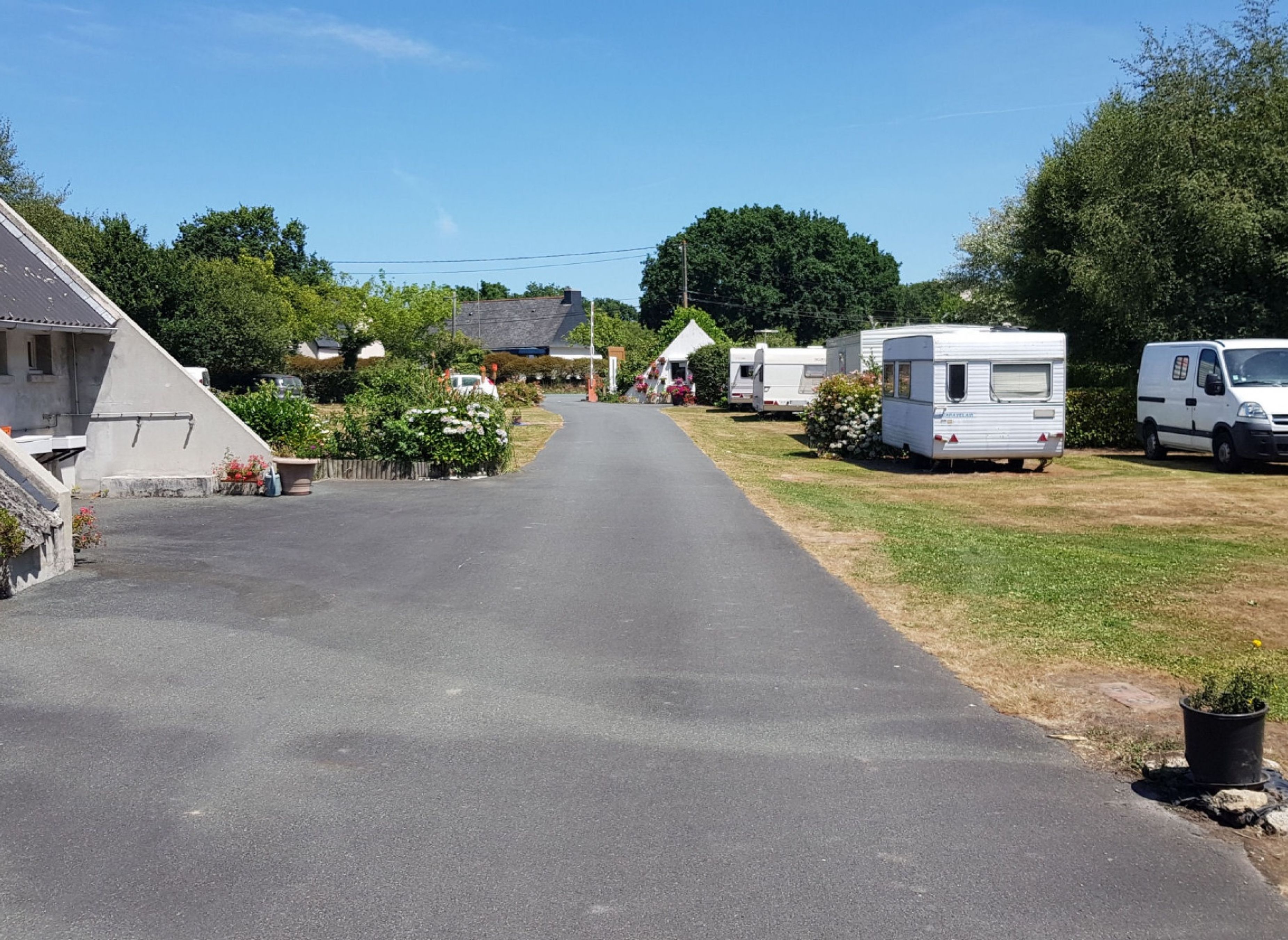 Camping Ménez Lanveur — Kamp yeri in Combrit / Bretagne