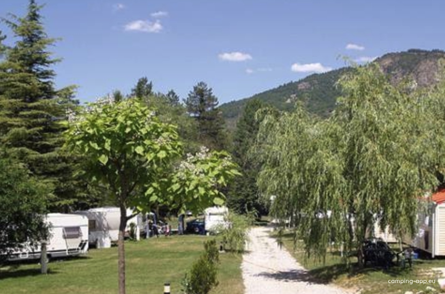 Camping La Ferme de Castellane *** — Kamp yeri in Castellane 