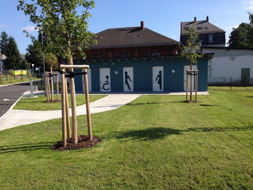 Stellplatz Selb — Sp. parking dla kamperów in Selb-Papiermühle