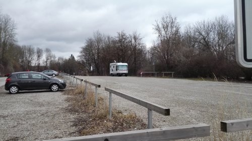 Übernachtungsparkplatz Freising — Overnight-parking in Freising