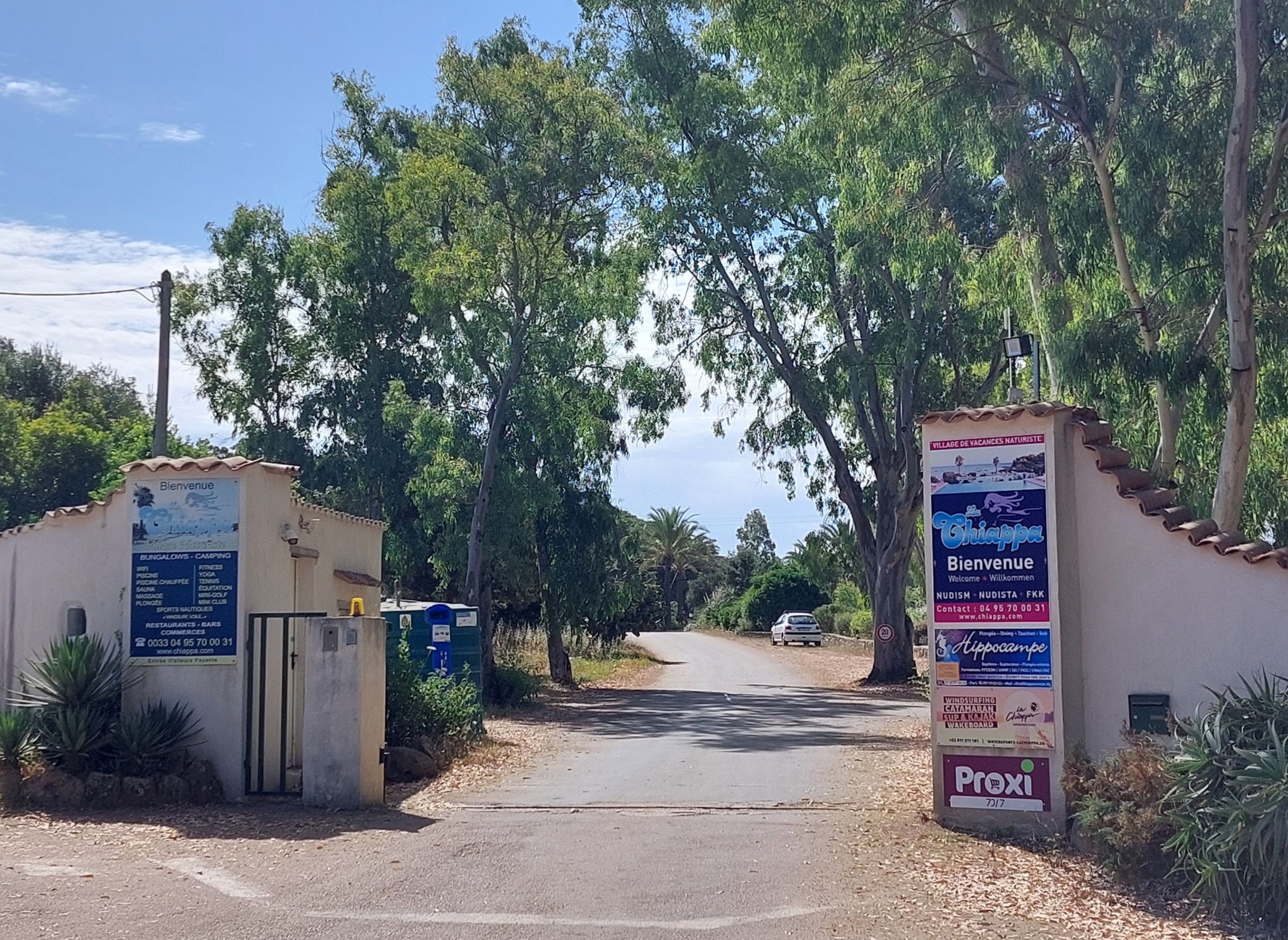 FKK-Campingplatz La Chiappa — Camping Site in Porto-Vecchio / Corse