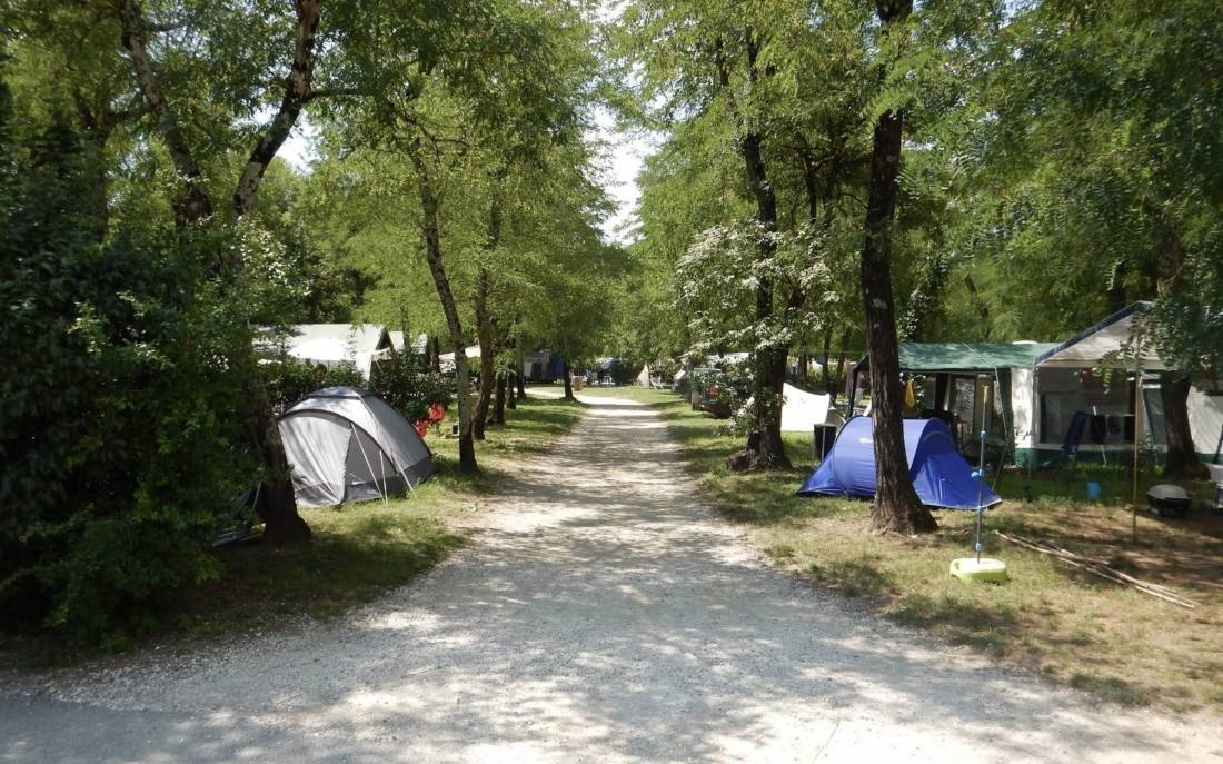 Campsite La Digue **** — Area da campeggio in Chauzon