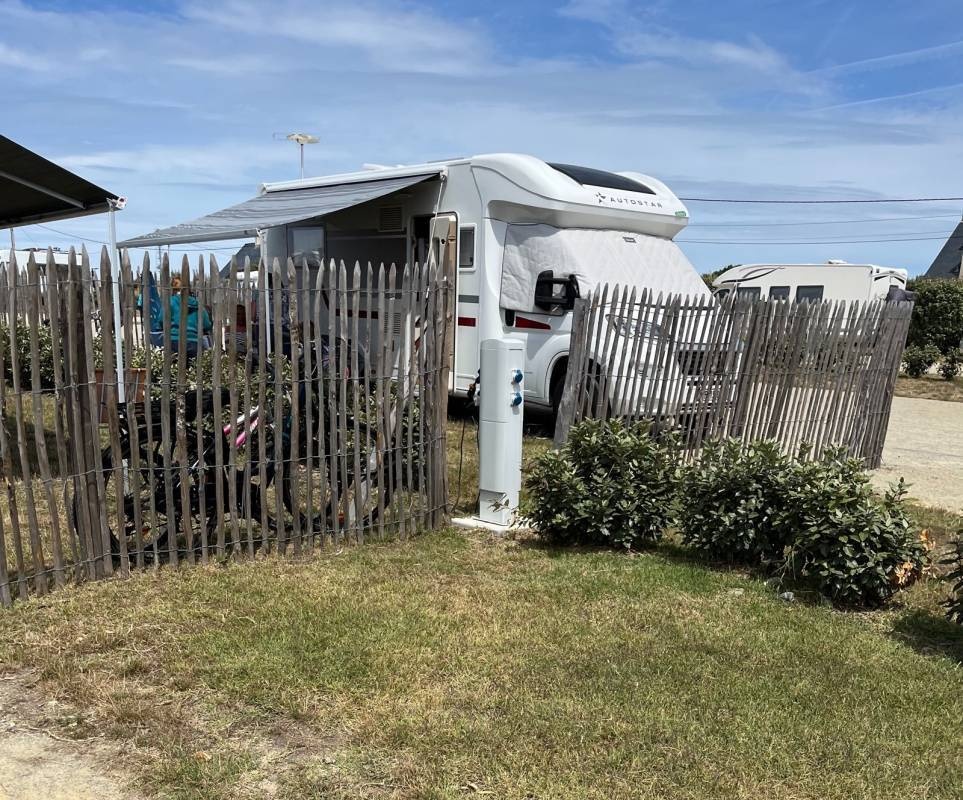 Aire de camping car Piriac-sur-Mer le Veridet — Kamp yeri in Piriac-sur-Mer