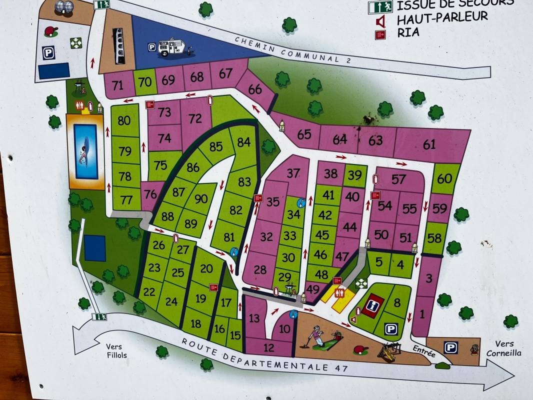 Camping Las Closes *** — Campingplass in Corneilla-de-Conflent / Occitanie