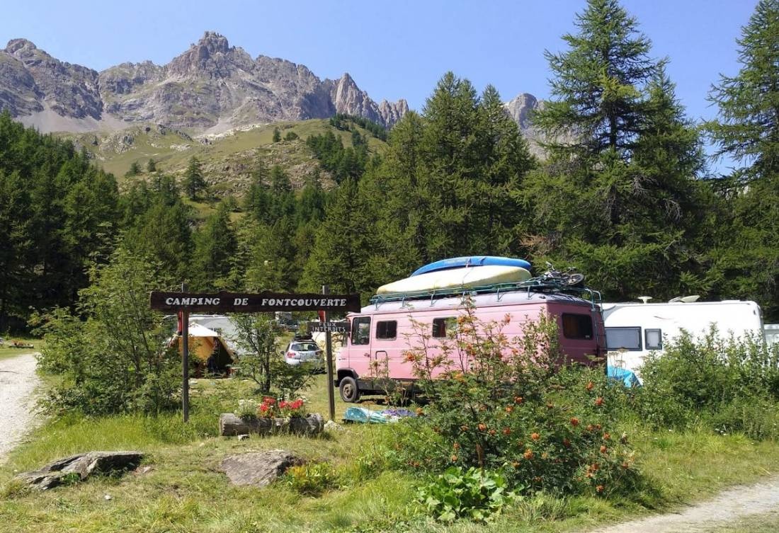 Camping Fontcouverte — Kemp in Névache 