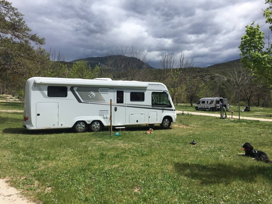 Camping Municipal Verdon Carajuan ** — Camping Site in Rougon 