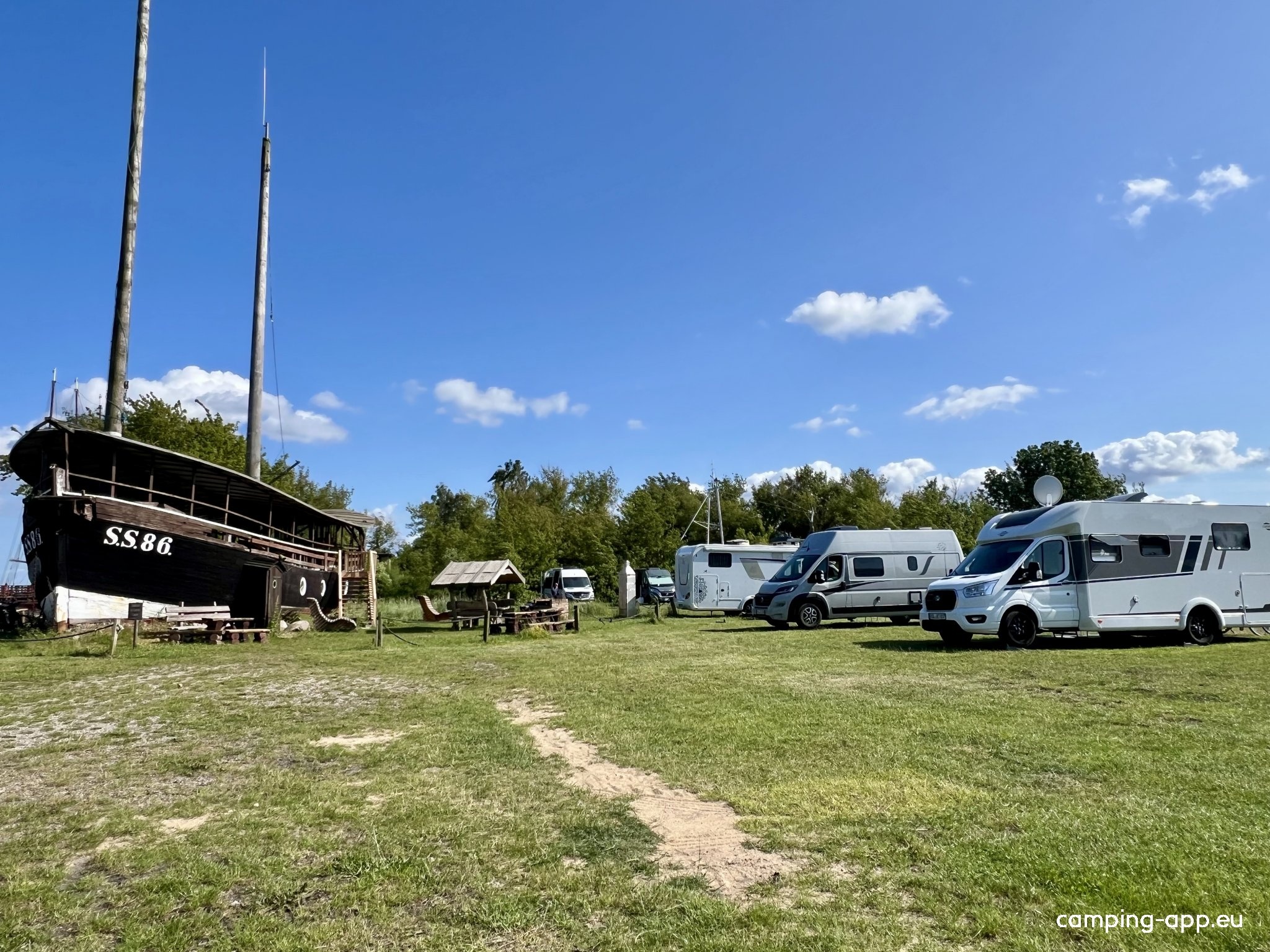 Halbinsel Peenemünde — Camperplads in Peenemünde
