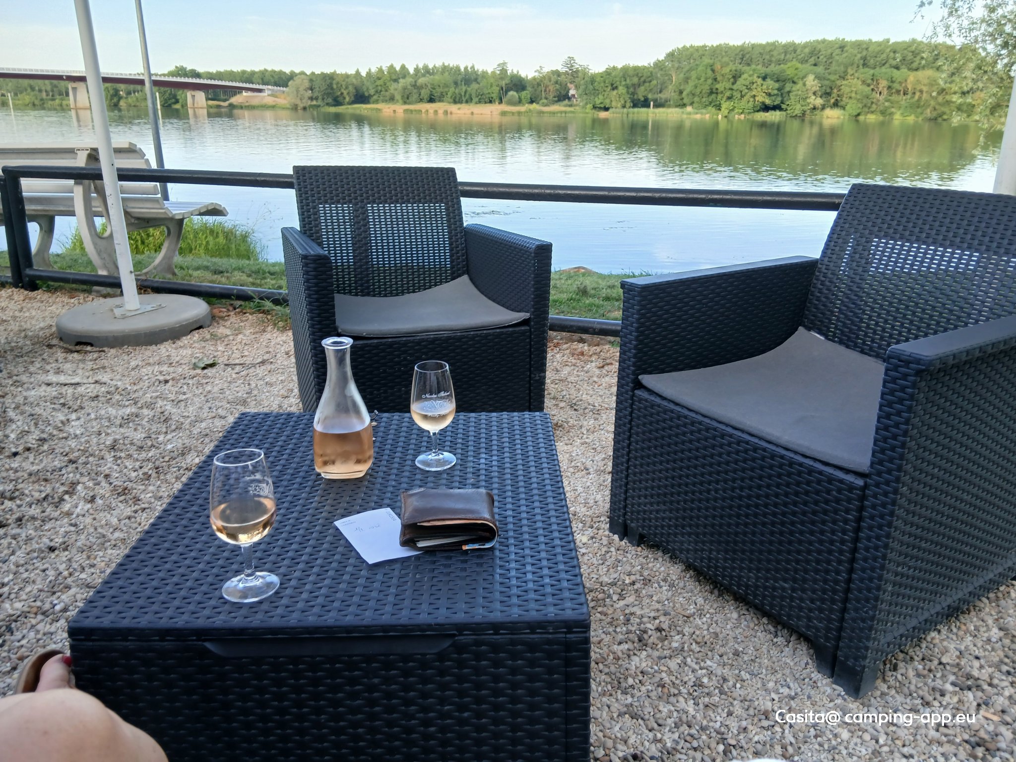 Camping La Clé de Saône — Foto 2