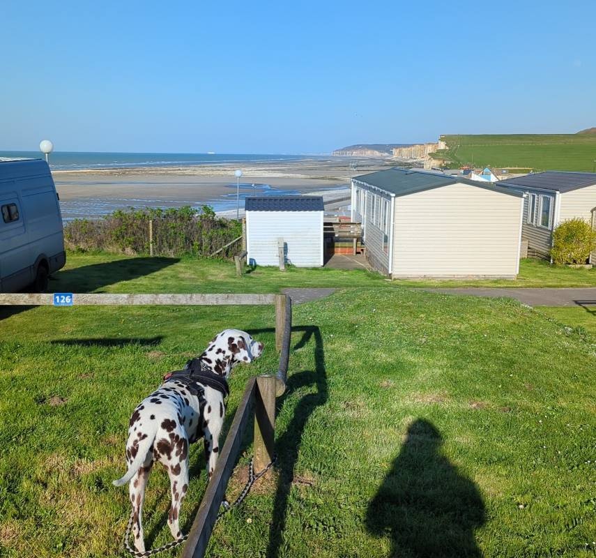 Camping Du Grand Sable — Kemping in Saint-Aubin-sur-Mer