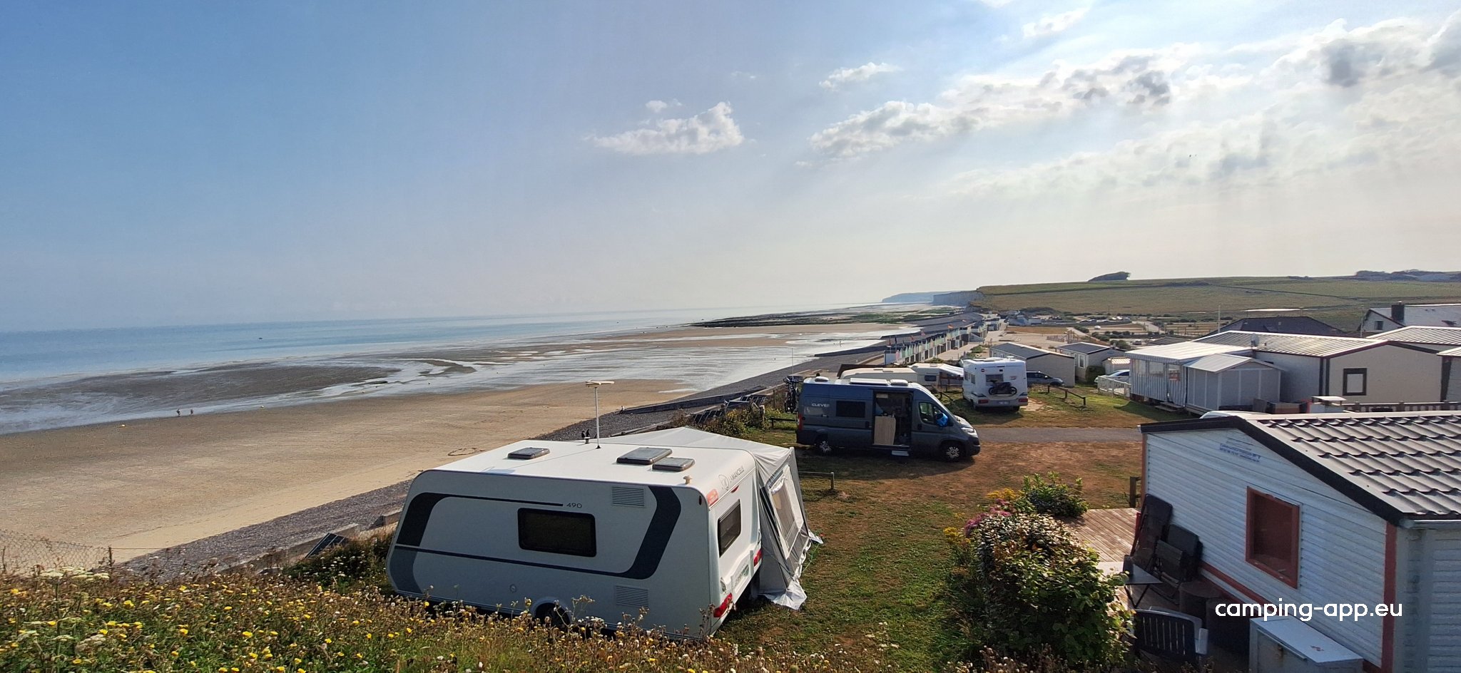 Camping Du Grand Sable ** — Camping in Saint-Aubin-sur-Mer