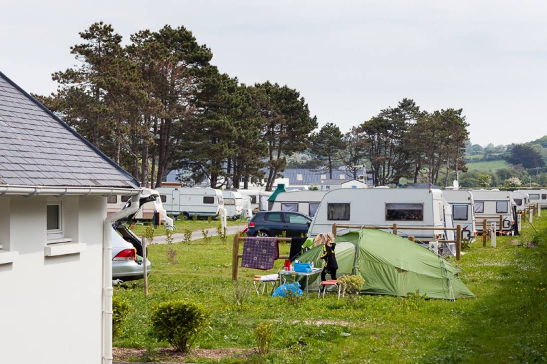 Mairie - camping caravaning — Camping Site in Siouville-Hague