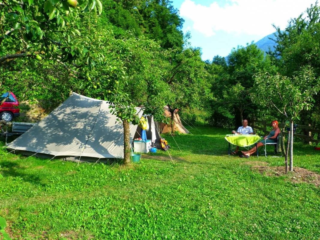 Camping A la ferme Saint Joseph ** — Kemp in Saint-Martin-Vésubie