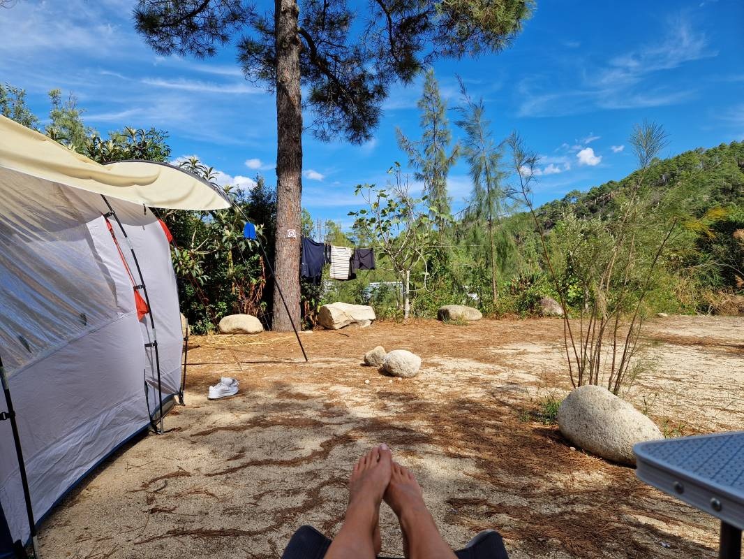 Camping U Ponte Grossu — Camping Site in Sari-Solenzara / Corse
