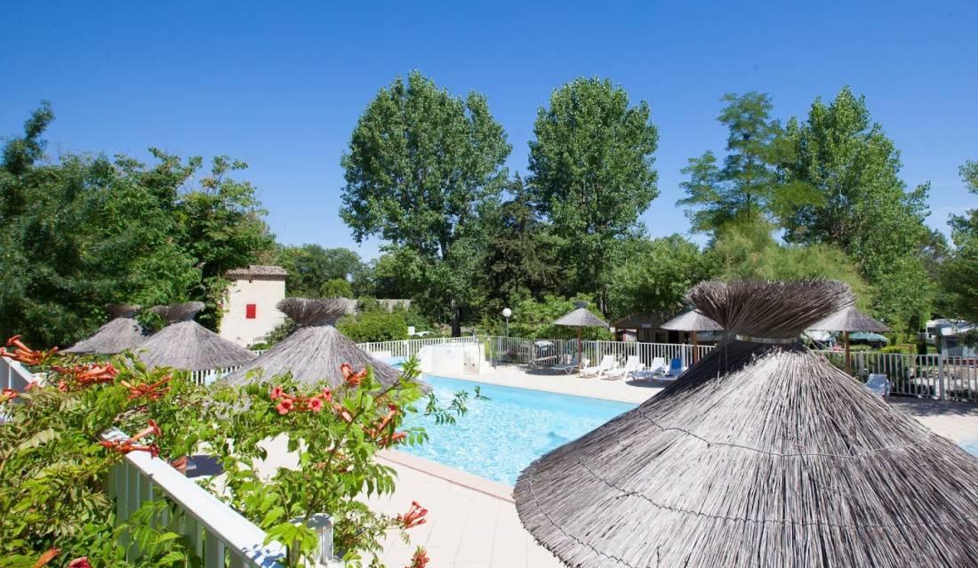 Camping Le Mas de Reilhe — Campingplass in Crespian