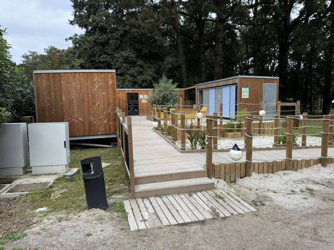 Turballe Camping: Parc Sainte Brigitte — Area da campeggio in La Turballe / Bretagne