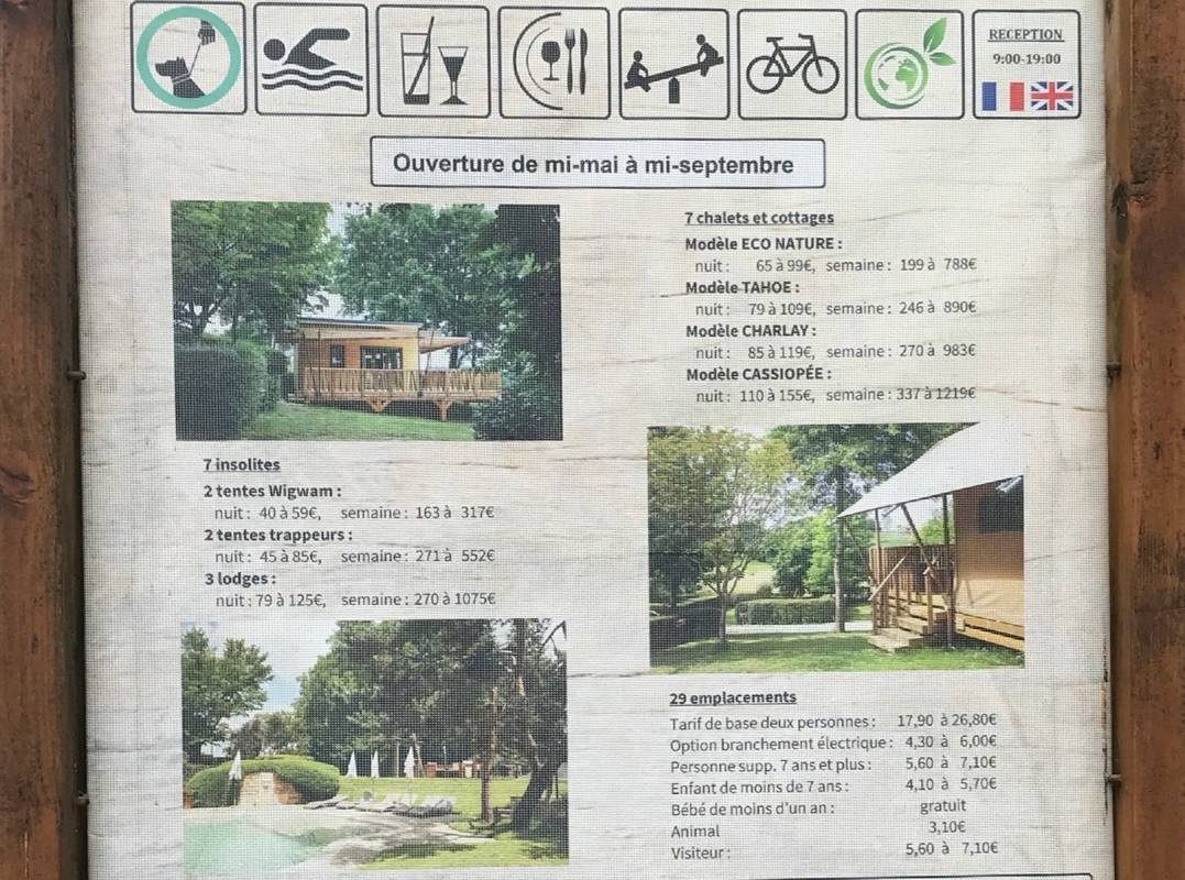 Camping Pre Fixe — Campingplass in Cassagnabère-Tournas / Occitanie