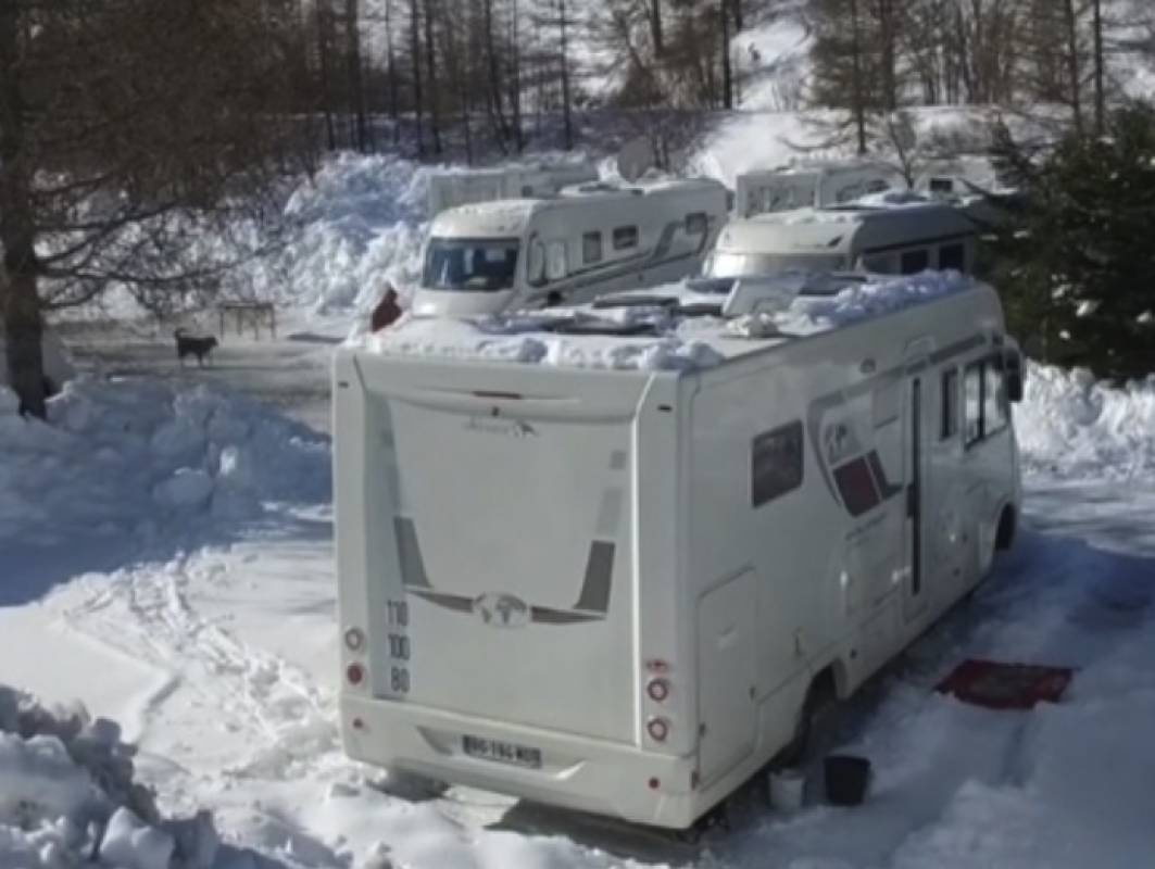 Camping Queyras Caravaneige ** — Kemp in Abries