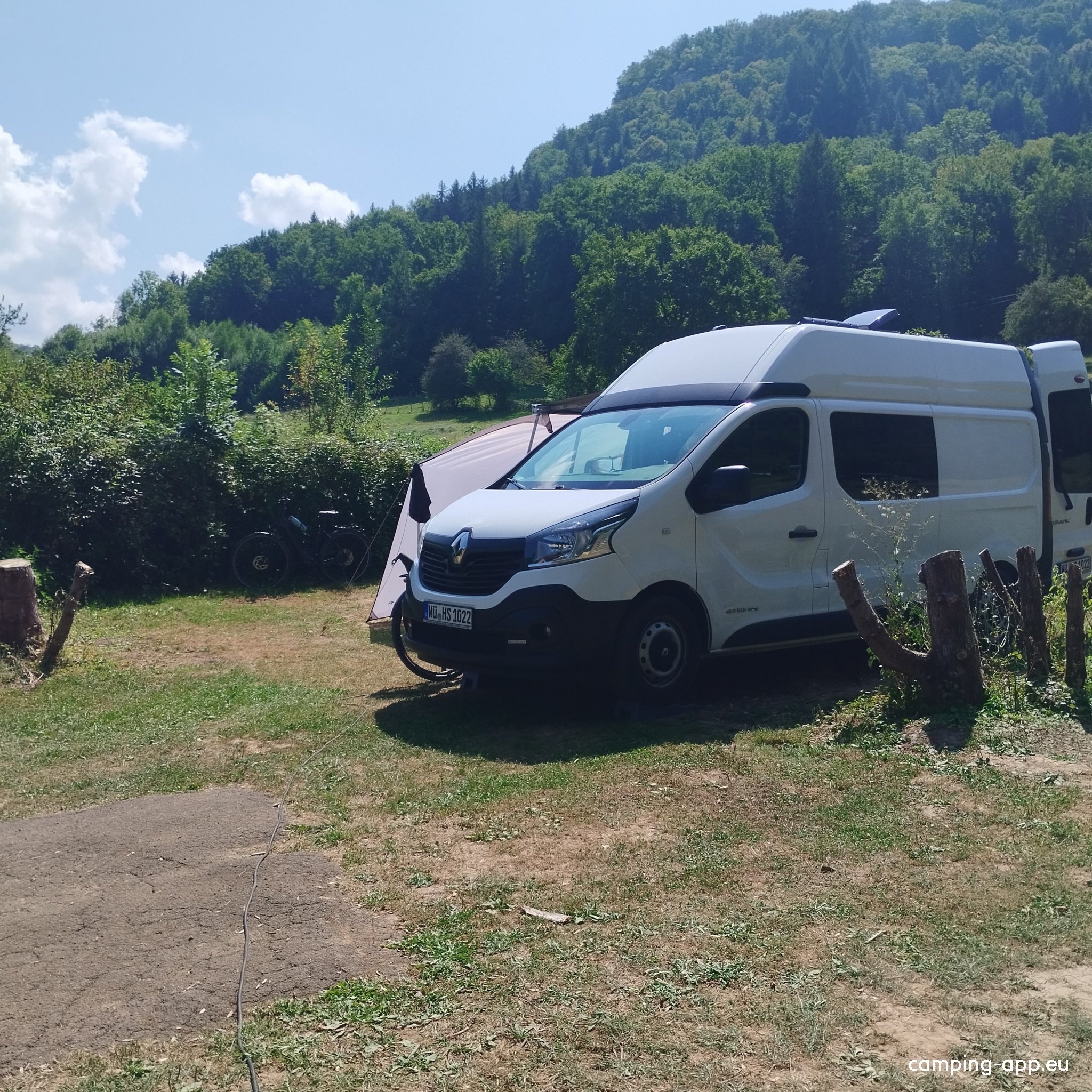 Le Chanet — Campingplatz in Ornans