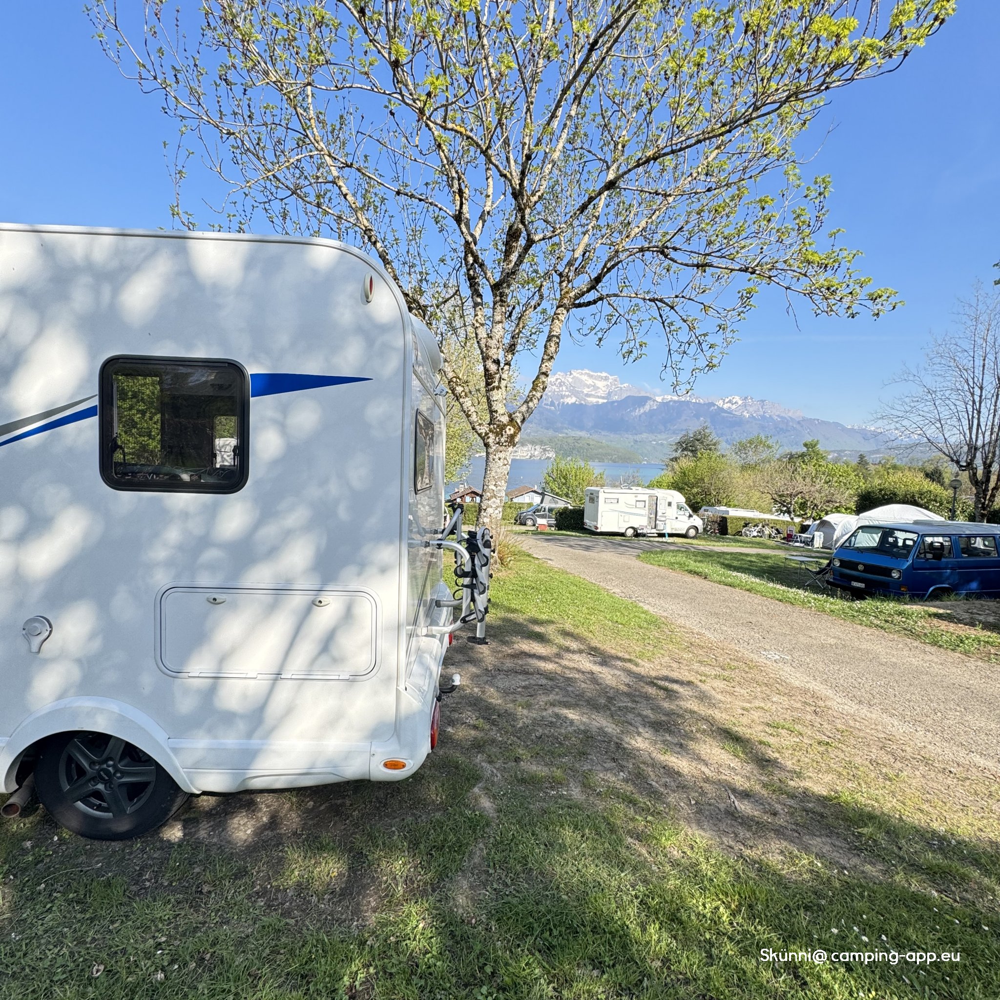 Camping Au Coeur du Lac *** — Campingplass in Sévrier 