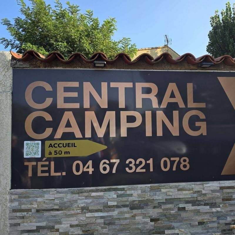 Central Camping — Campingplass in Valras-Plage / Occitanie