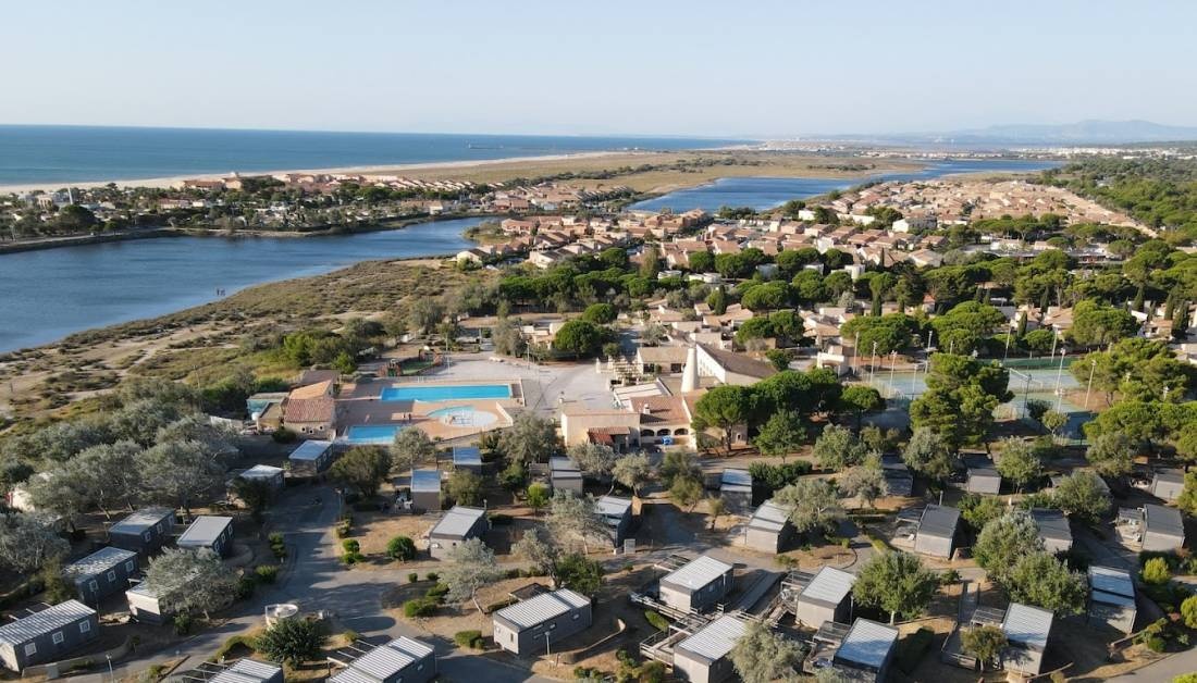Les Ayguades de Pech Rouge — Campingplads in Gruissan / Occitanie