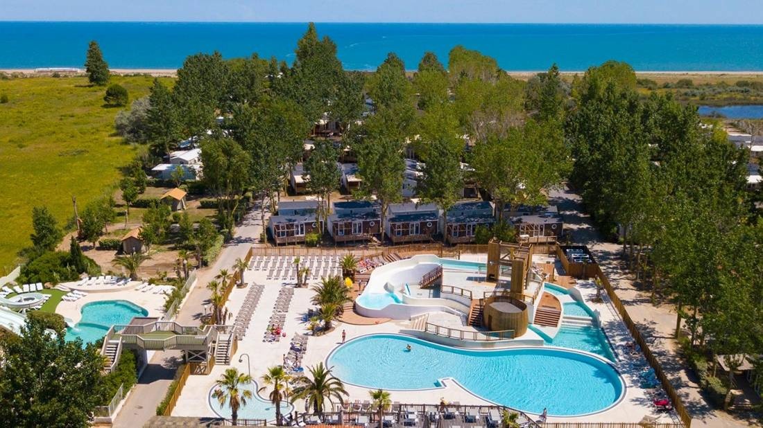 Sandaya Camping Blue Bayou ***** — Camping in Vendres-plage / Bretagne
