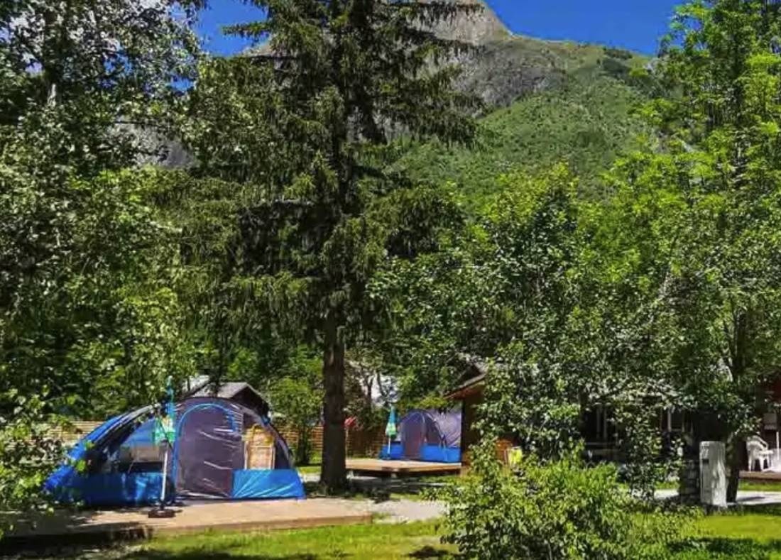 Camping Caravaneige Le Champ du Moulin — Kemp in Les Deux Alpes