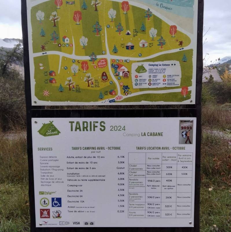 Camping La Cabane ** — Camping in Saint-Crepin