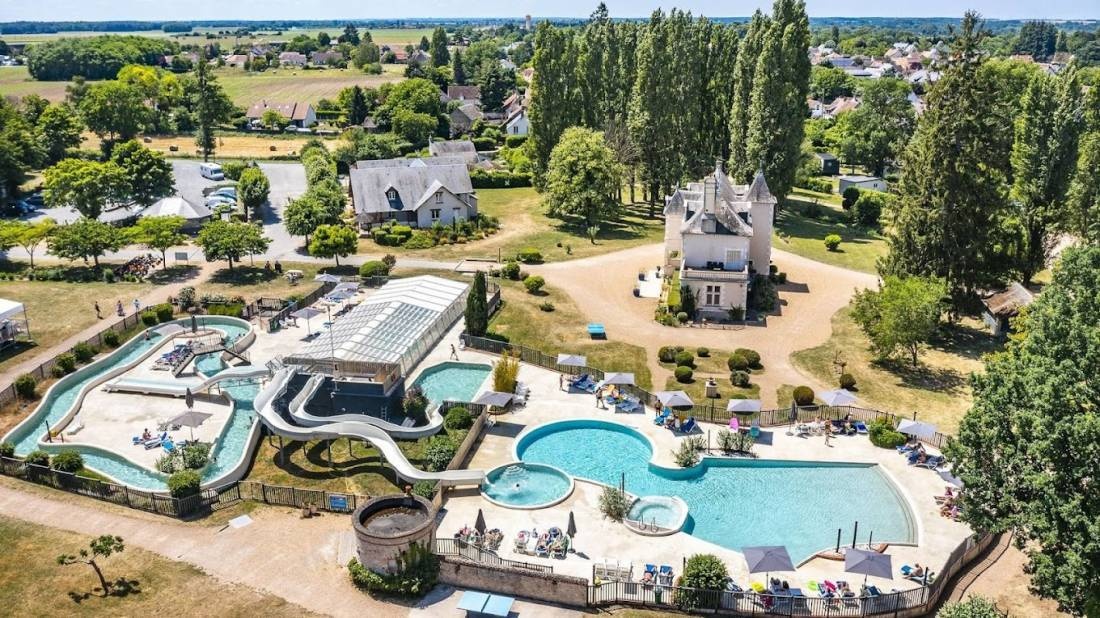 Camping Château des Marais — Kamp yeri in Muides-sur-Loire / Centre-Val de Loire