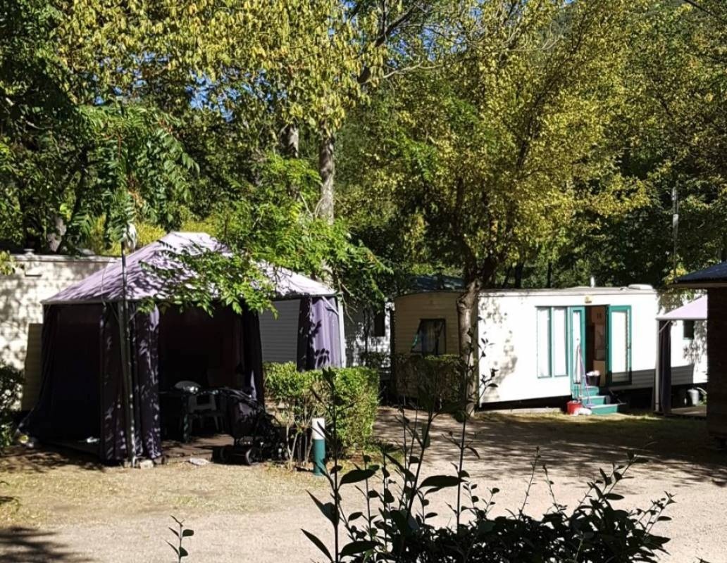 Camping L'Oree des Cevennes ** — Campingplads in Saint-Jean-de-Valériscle
