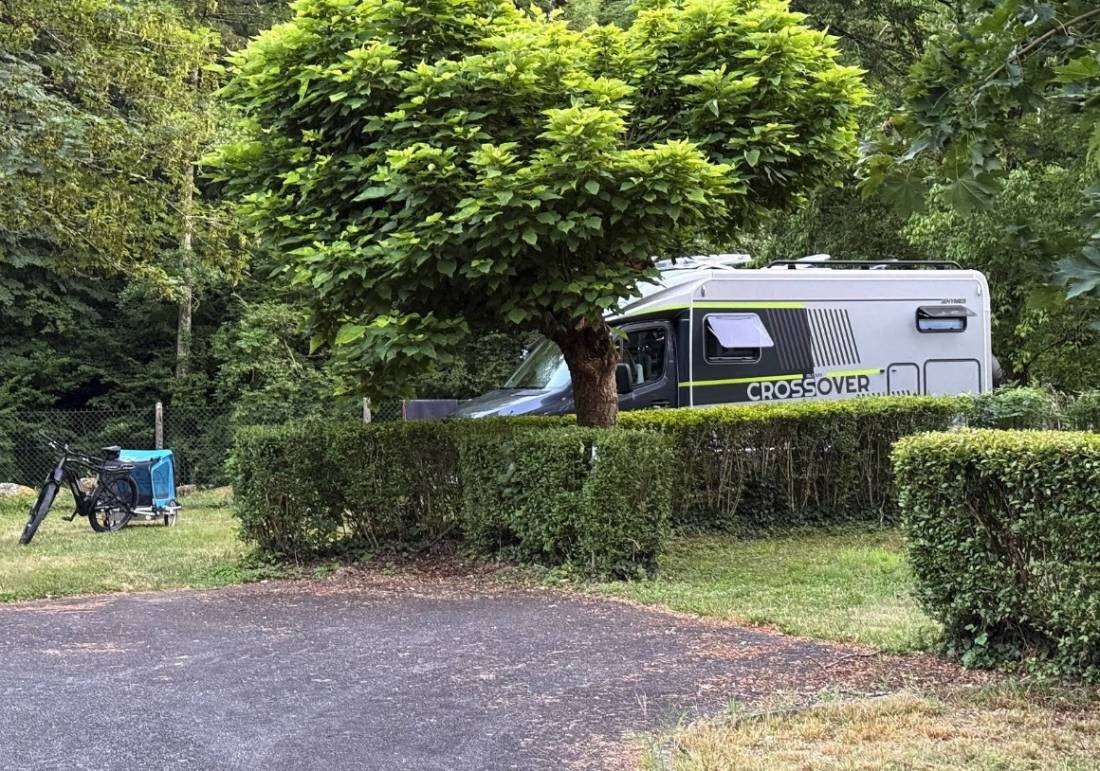 Camping la Rivière — Area da campeggio in Saint-Hippolyte 