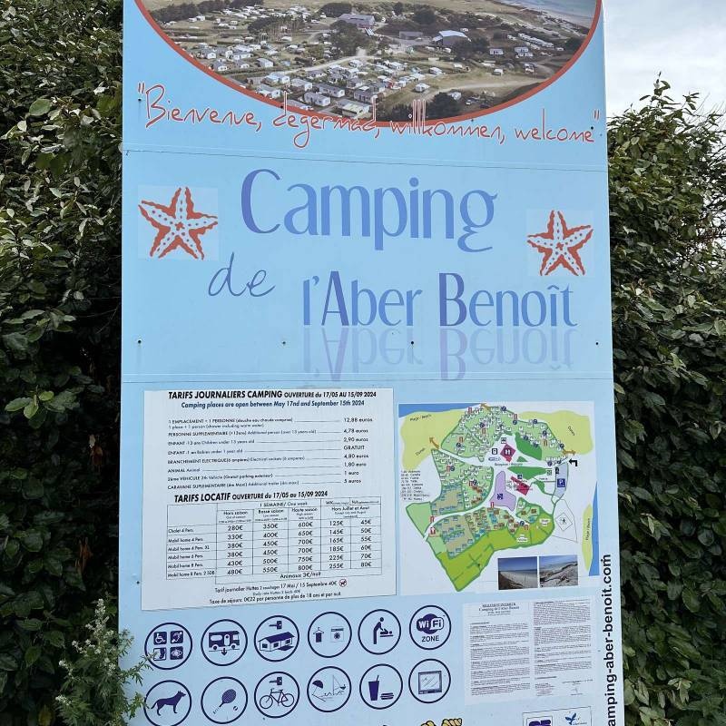 Camping L’Aber Benoit ** — Kemp in Saint-Pabu