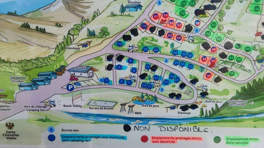 Camping Municipal des 2 Glaciers ** — Camping Site in Le Monêtier-les-Bains /