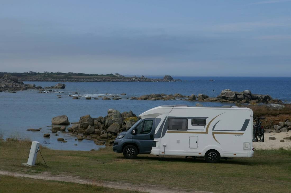 Camping Municipal de Poulfoën ** — Kemp in Plouescat / Bretagne