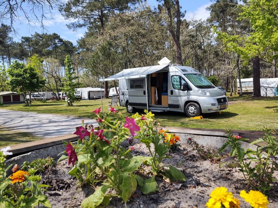Camping Le Bilos** — Area da campeggio in Salles / Nouvelle-Aquitaine