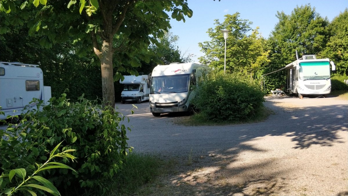 Stellplatz Hessisches Kegelspiel Hünfeld — Camperplads in Hünfeld