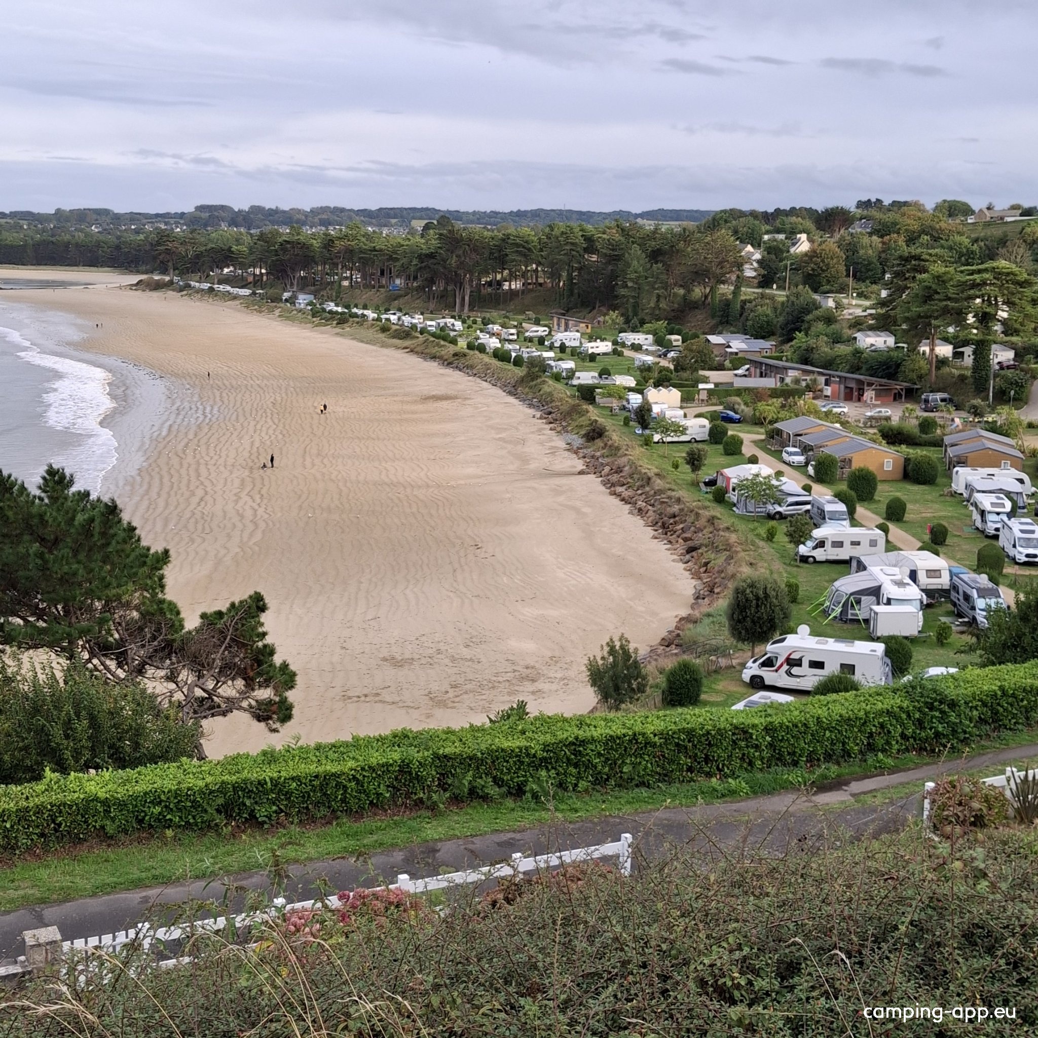 Camping locquirec ** — Sítio de acampamento in Locquirec / Bretagne