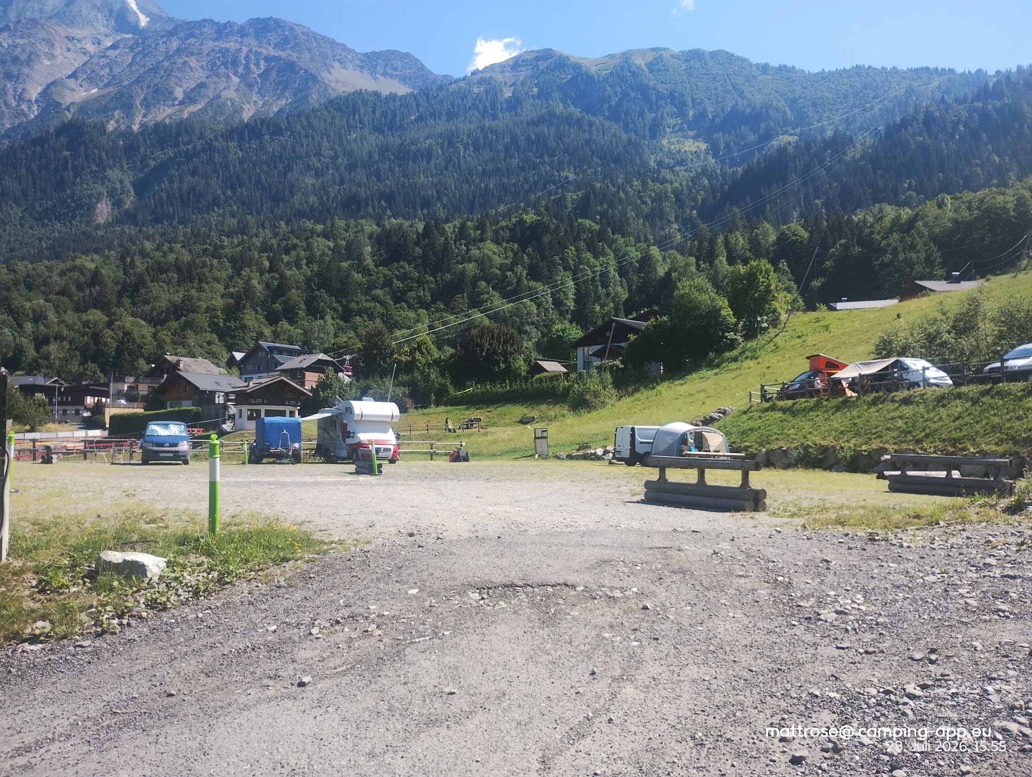 Camping Bellevue aux Portes du Mont-Blanc — Fotoğraf 6