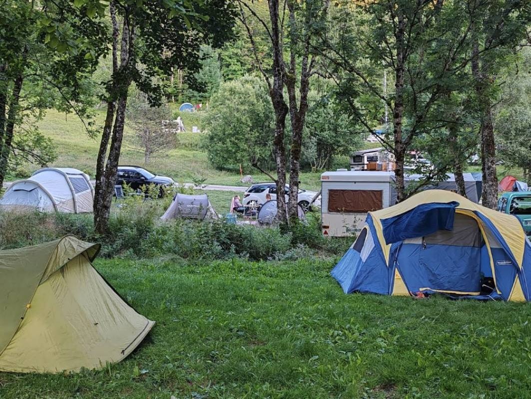 Camping de la Bouche — Kemping in Morbier