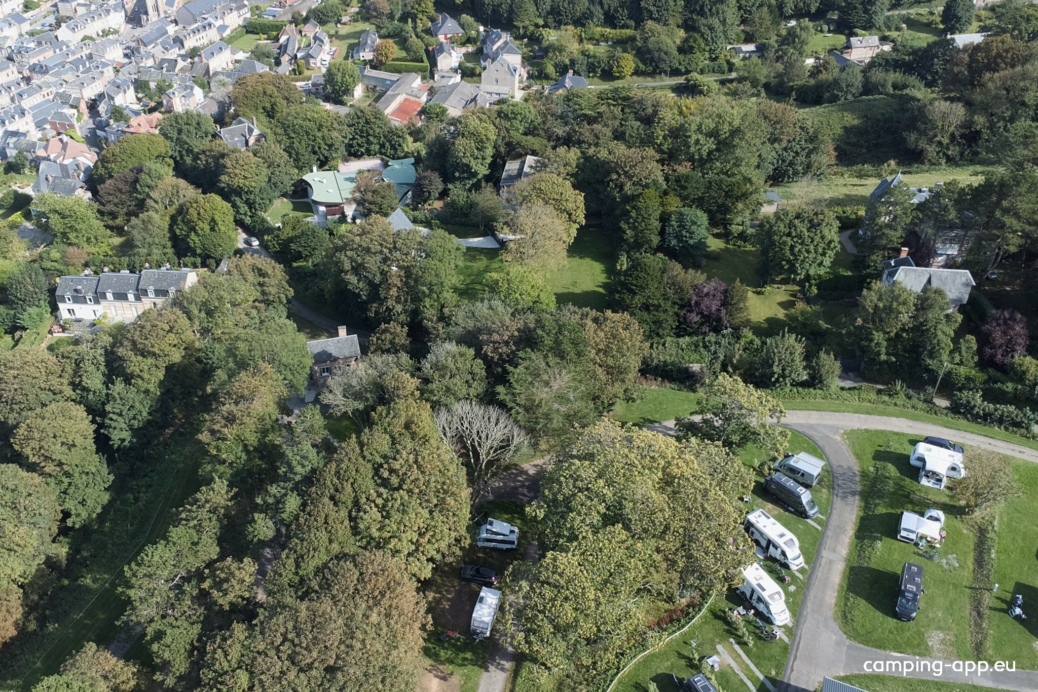 Camping Le Rivage ** — Campingplats in Yport / Normandie