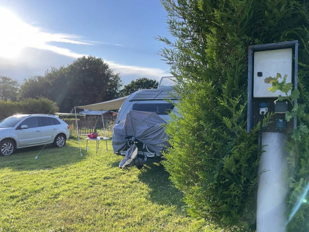 Côte d‘Albâtre — Campingplass in Sassetot-le-Mauconduit