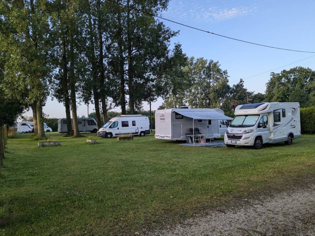Côte d‘Albâtre — Campingplass in Sassetot-le-Mauconduit