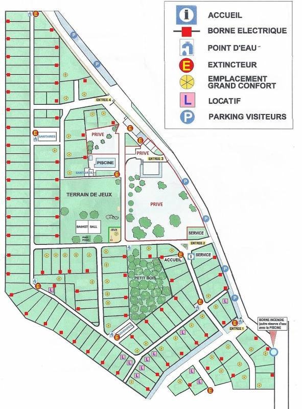 Camping Les Acacias — Cámping in Beton-Bazoches