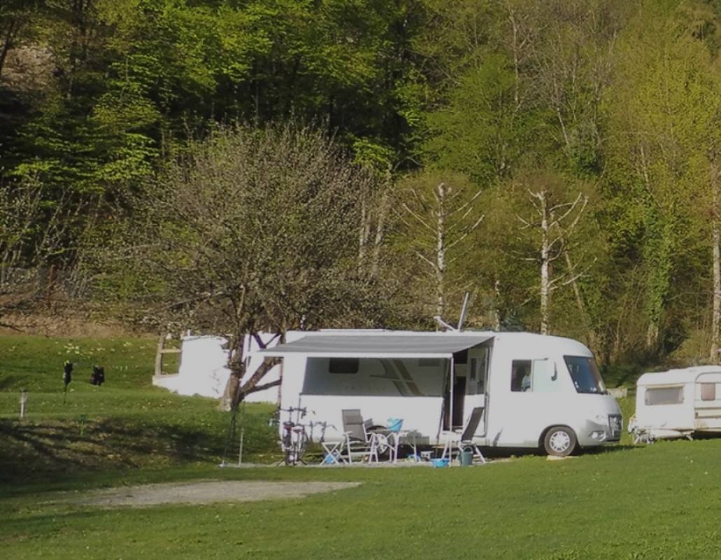 Camping Camplodge 3 Valées — Kemping in Brides-les-Bains