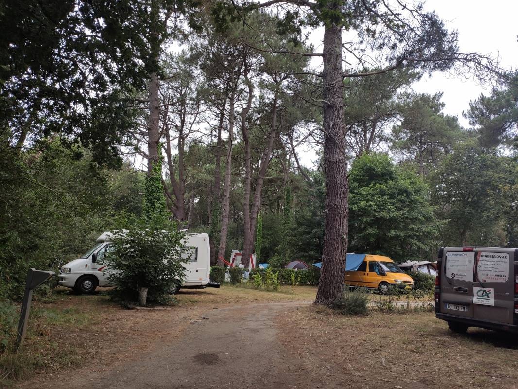 Camping les Pins *** — Area da campeggio in Crozon / Bretagne